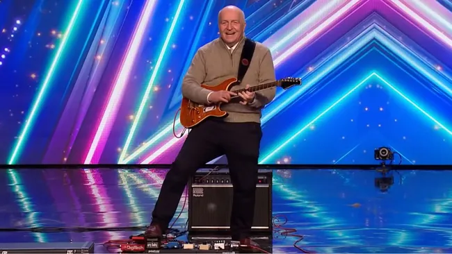 64-year-old shredder performing